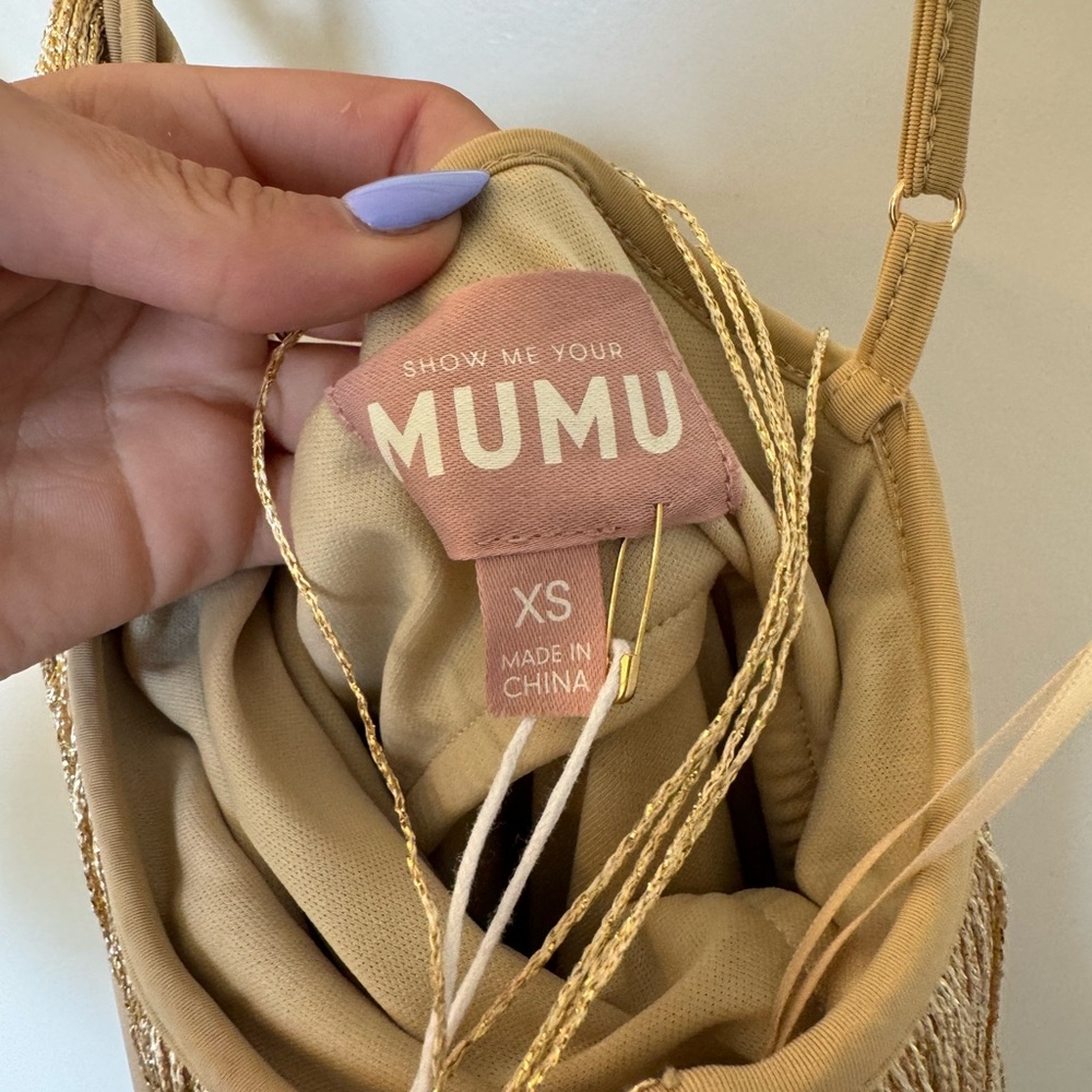 Show me your MUMU dress brand new never worn with tags!!! $250